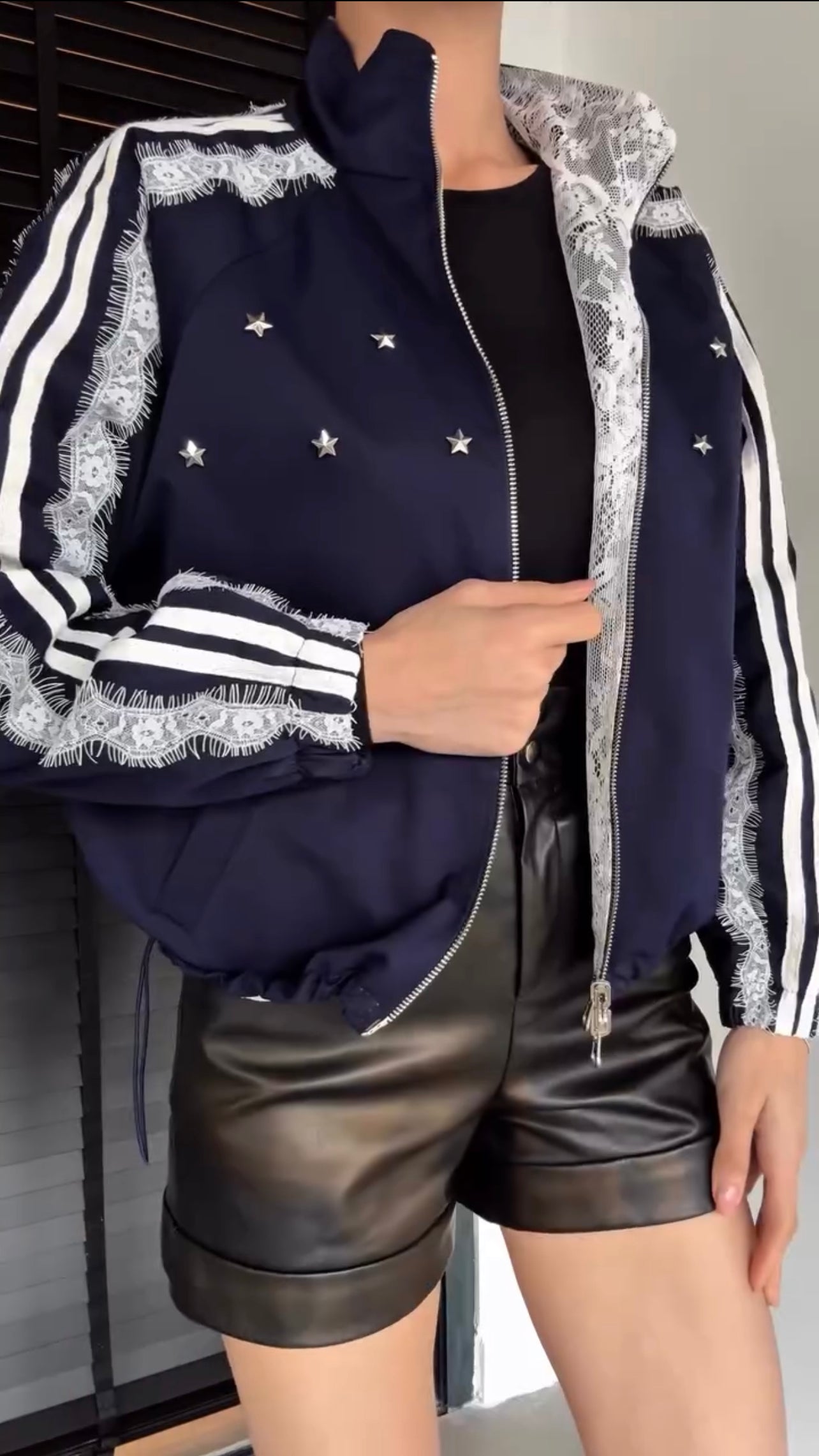Veste DOUBLE-FACE Dentelle