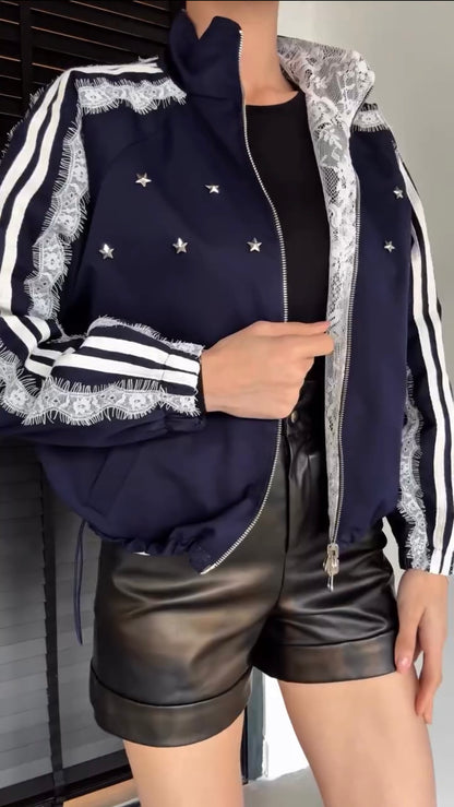 Veste DOUBLE-FACE Dentelle