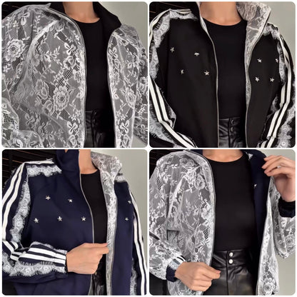 Veste DOUBLE-FACE Dentelle